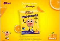 Mimi Magdalenas-Naranja(Caixa com 16 PCS)