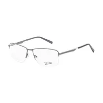 Armação para Óculos de Grau Visard A2371 C1 Tam. 60-17-142MM - Preto/Prata