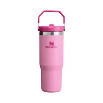 Botella Térmica Stanley Flip Straw Tumbler 10-09993-766 887ML Peony