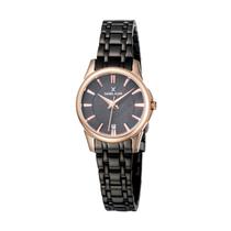 Relogio Analogico Feminino Daniel Klein Premium DK11949-5 - Preto/Rosa Ouro