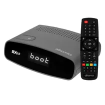 Receptor Athomics Ex Slim Full HD Wi-Fi Acm - Preto