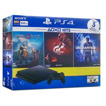 Capa para Caixa PS4 500GB God Of War / Gran Turismo / Uncharted 4