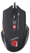 Mouse Gamer Elg Night Mare MGNM 6 Botoes 7 Cores 4800DPI - Preto