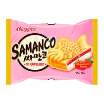 Sorvete Samanco Morango 150ML Binggrae