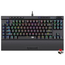 Teclado Gamer Mecanico Redragon K587RGB-Pro Magic-Wand Pro Wireless / RGB / Red / Ingles - Preto