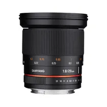 Lente Samyang Sony MF 20MM F/1.8 e FF Ed As Umc