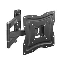 Suporte para TV 13"-46" Klip Xtreme KPM-875 / Ajustavel / Inclinavel / Giro 180 / Suporta Ate 30KG - Preto