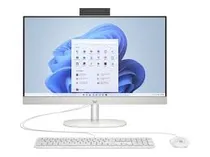 All In One HP 24-CR0116 INTEL-N200/ 4GB/ 128 SSD/ 23.8" FHD/ W11 Branco