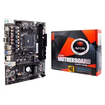 Placa Mae Afox A320D4-MA5-V2 DDR4 Socket AM4 Chipset AMD A320 Micro ATX