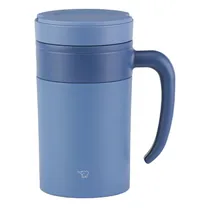 Copo Isolado Zojirushi com Infusor e Filtro 480ML Azul