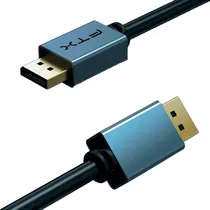 Cabo FTX CT-AV585-P01G-SG5 - Displayport - 5 Metros - 4K - 60HZ - Preto