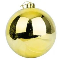 Bola Decorativa de Natal Dourada 20 CM