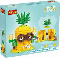 Cogo Fruit Stree Pineapple Beer Store - 3808 (249 PCS)