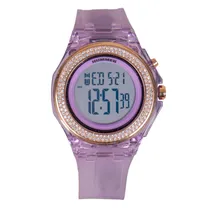 Relogio Feminino Digital Hummer WH2-217186 Goma