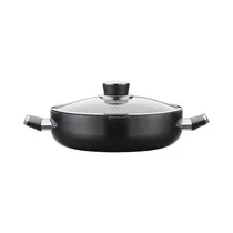 Cacerola Korkmaz Lena A3885 2.7L 24 CM Negro