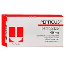Fapasa Comprimidos Pepticus Pantoprazol 40MG Plastico Blanco