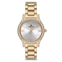 Relogio Analogico Feminino Daniel Klein DK.1.12762-2 Premium Ladies / Pulseira de Aco Inoxidavel - Dourado