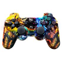 Controle Play Game Dualshock 3 Sem Fio para PS3 - Colorido