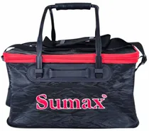 Bolsa Sumax SU-2428 - Preto/Vermelho