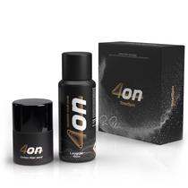 Lacquer 4ON Totalspin 100ML + Carbon Sand 30G - Black