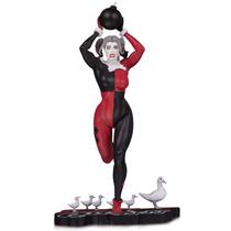 Boneco DC Collectibles Harley Quinn Red White & Black Frank Cho 55696