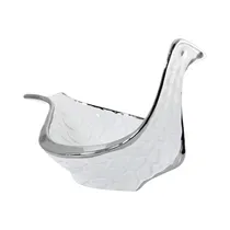 Centro de Mesa Concepts 441-647919 30 CM Blanco - Plata