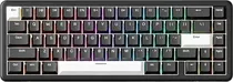 Teclado Attack Shark X65 He 8K RGB Business Black (Inglês com Fio) Switch Magnetic