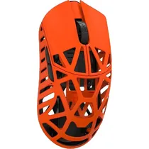 Mouse Gamer Wlmouse Beast X Max Magnesium 8K Sem Fio - Fire Orange