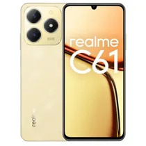 Celular Realme C61 RMX3930 4/128GB 6.74" Gold Anatel