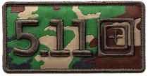 Patch 5.11 Tactical Woodland Camo 92458-938