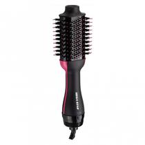 Escova Secadora de Cabelo Megastar GWC088 2 Velocidades / 3 Temperaturas / 1200W / 220V - Preto/ Rosa