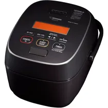 Panela Elétrica de Arroz Zojirushi NW-JEC10BA Indução de Pressão 5.5 Xícaras 1L 110V - Preto