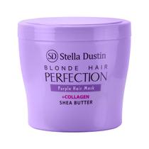 Mascara Capilar Stella Dustin Blonde Hair Perfection Purple Shea Butter 400ML