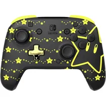 Controle Sem Fio Nintendo Switch PDP Deluxe Glow - Mario Stars