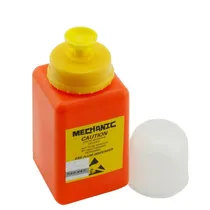 Mechanic Botella de Hdpe Protectora Esd Antidisipativa TF01 180ML Naranja