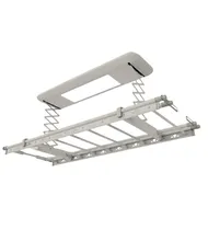 Varal de Teto Eletrico Luz LED Uv Cinza MIMI-M989 220V 50HZ