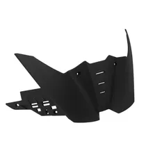 Long Spoiler para Capacete Axxis Hawk SV Evo Solid A1 - Tamanho L-XXL - Matt Black