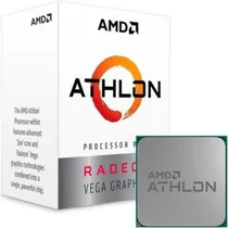 Processador Cpu AMD AM4 Atlhon 3000G Vega 3.5GHZ 4MB