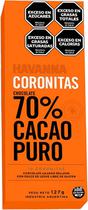 Chocolate Havanna Coronitas 70% Cacau Puro - 127G (10 Unidades)