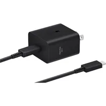 Carregador de Parede Samsung USB-C 45 W - Preto (EP-T4511XBEGCA) + Cabo USB-C