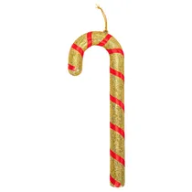 Bengala Natal Verde/Verm Brilhante 22CM 2X1