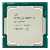 Processador Intel Core i3 10100F Socket LGA 1200 / 3.6GHZ / 6MB - OEM