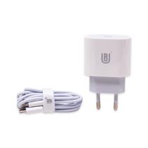 Carregador de Parede Ur UA-02 Fast Charger USB-C + Cabo USB-C / Lightning 25W - Branco