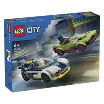 Lego City Police Car And Muscle Car Chase 60415