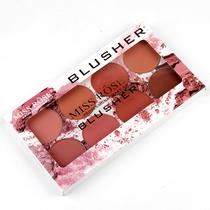 Paleta de Blush Miss Rose 7004-076N 8 Colores