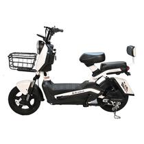 Motocicleta Eletrica KZ Czheng 500W / 48V / 12A / 35KM/ H / 14" - Branco