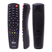 Controle Remoto para Receptor Duosat Trendhd LE-7005 / 2 Pilha AAA (Nao Incluida) - Preto