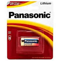 Pilha CR123A Panasonic Lithium 3V Unidade