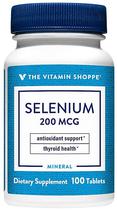 The Vitamin Shoppe Selenium 200MCG (100 Tabletas)