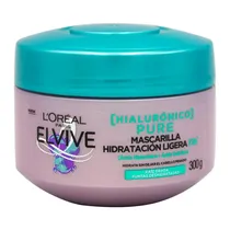 Máscara de Tratamento Loreal Elvive Hidratação Leve com Ácido Hialurônico 300ML